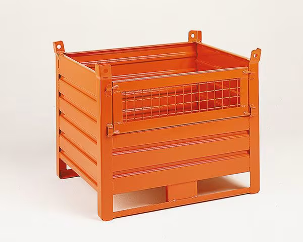 [SL080T] Ohradová paleta s ližinami a drátěná dvířka 1200x1000 mm, výška 930mm (SL080T)