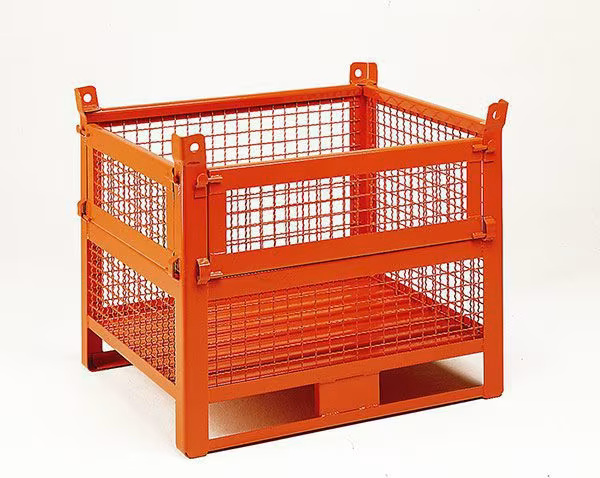 [SR132] Ohradová paleta síťová výplň stěn, 2x dvířky a lyžinami 1200x800 mm, výška 1130mm (SR132)
